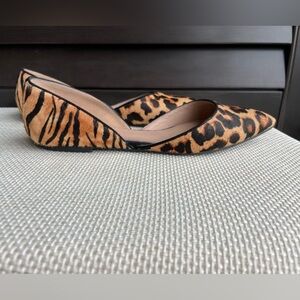 Michael by Michael Shannon Animal Print size 7 D’Orsay pointed almond